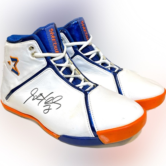 VTG SIGNED STARBURYs NEW YORK KNICKS AUTOGRAPHED 10.5 STEPHON MARBURY BASKETBALL - Picture 2 of 10